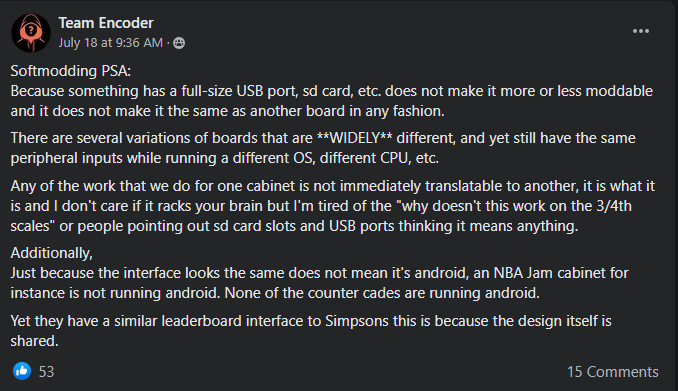 Facebook softmodding PSA